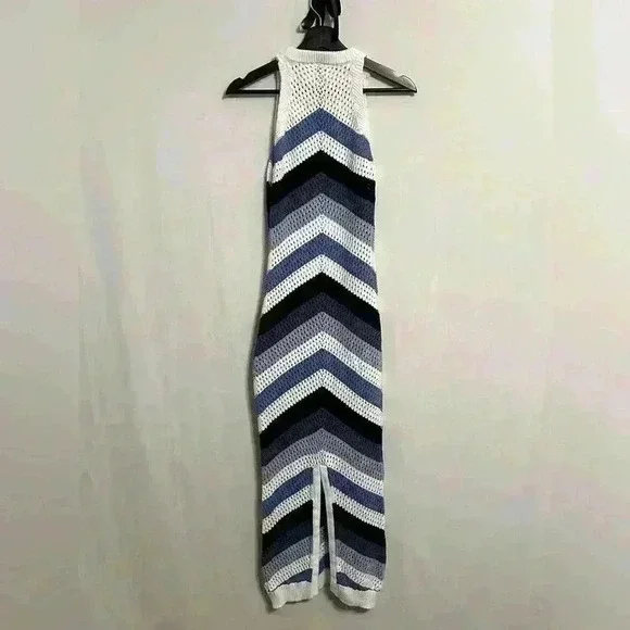 YFB Young Fabulous & Broke Crotchet Form Fitting Maxi Dress Medium - Picture 4 of 6